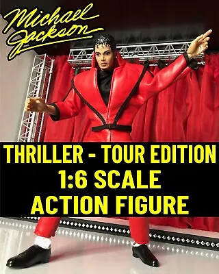 1/6 Scale Custom 2023 Michael Jackson THRILLER TOUR Action Figure 12 Inch 1:6 • $165