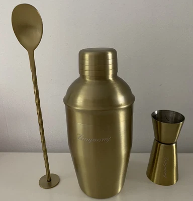 £12.99 • Buy TANQUERAY Cocktail Set . Shaker Measure And Stirrer