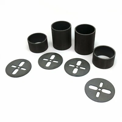 $144.64 • Buy Universal Rear Air Ride Suspension Weld-On Bracket Kit (NO Bags) Truck Hot Rod V