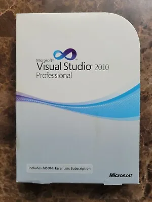 Microsoft Visual Studio 2010 Professional Full Version RETAIL Box • $199.99