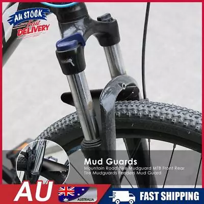 AU Mountain Road Bike Mudguard MTB Front Rear Tire Mudguards Fenders Mud Guard • $8.12