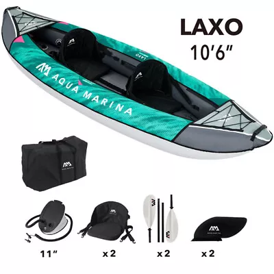 Aqua Marina LAXO 320cm Recreational Heavy Duty Inflatable Kayak - 2 Person • £269