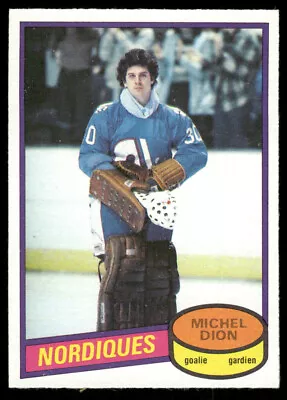 1980-81 Opc O-pee-chee Michel Dion #223 Quebec Nordiques • $3.99