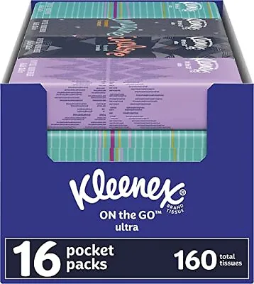 Kleenex 16 Pocket Packs (10 Per Pack) White Box • $16.34