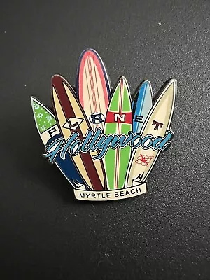 Planet Hollywood Myrtle Beach Vintage Surfboards Pin • $13.50