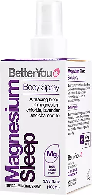 £10.01 • Buy BetterYou Magnesium Sleep Body Spray, 100ml