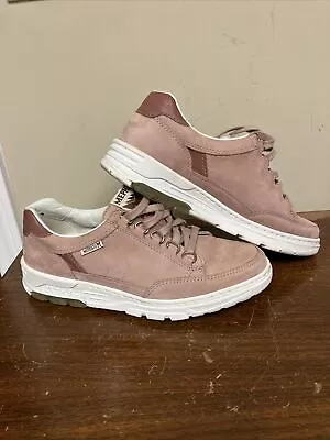 Womens Mephisto Runoff Air Jet System US Size 8.5 Eur 6 Leather Shoes Beige EUC • $70