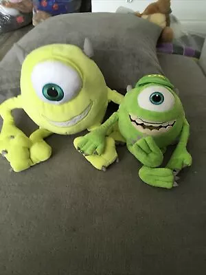 Monsters Inc Green Plushie Michael  Mike  Wazowski From Disney • £12