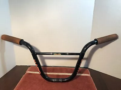 Haro Handlebars Old School BMX Bars Black Neon Decals OG 1980s 1990s Group 1 2 3 • $38