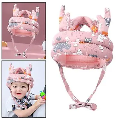 Infant Baby Toddler Cap Protection Safety Helmet Soft For Learning To Walk • £7.86