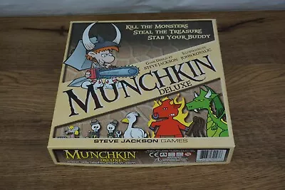 Steve Jackson Games Munchkin Deluxe Board Game - Complete • $12.95