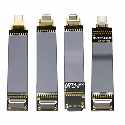 Ribbon Flat HDTV Video Cord FPV Micro Mini HDMI Video Adaptor  1080P For HDTV • $3.67