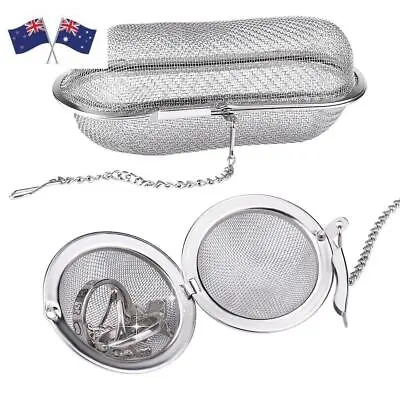 2Pcs Silver Ultrasonic Cleaner Baskets Ultrasonic Cleaning Solution  Small Parts • $16.32