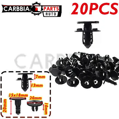 20pcs Fender Bumper Push Fascia Retainer Clips Fastener For Mitsubishi Lancer • $5.42