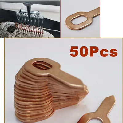 50PC Dent Puller Rings For Spot Welding Welder Car Body Panel Pulling Washer Kit • $18.98