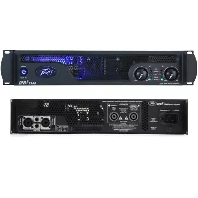 PEAVEY IPR2 7500 Lightweight Quality 3750w Rackmount Amplifier • $1199.99