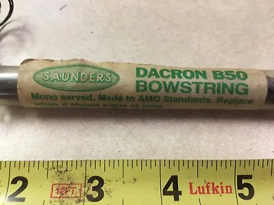 Vintage Saunders Dacron B50 Bowstring • $6