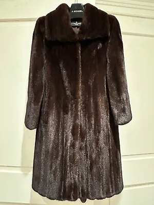 Price Drop! Spectacular Brand New J. Mendel Mink Fur W Scalloped Sleeve And Hem • $4200
