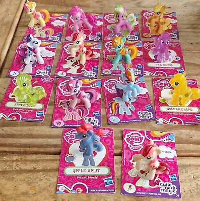 2010 Bundle X 14  My Little Pony  Friendship Is Magic Collection Figures & Cards • £12.99