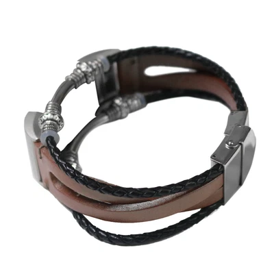 $27.94 • Buy Replacement Leather Wristband Band Strap Bracelet For Fitbit Charge 2