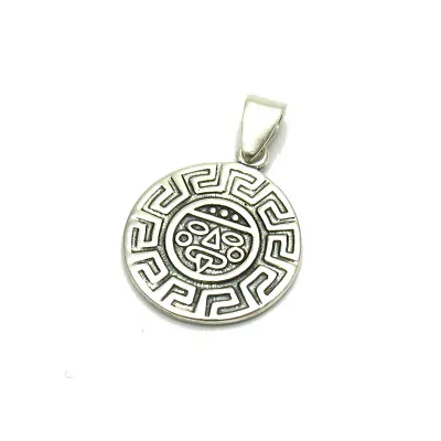 $22.10 • Buy Genuine Sterling Silver Aztec Pendant Meanders Solid Hallmarked 925 Handmade