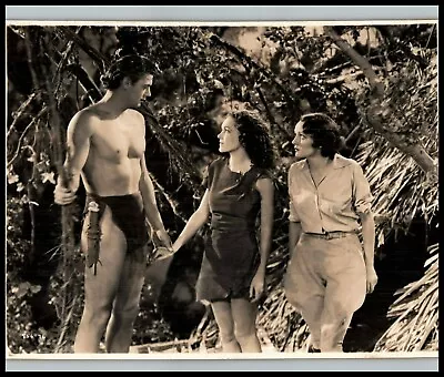 Maureen O'Sullivan + Johnny Weissmuller In Tarzan Escapes (1936) ORIG Photo 562 • $39.99