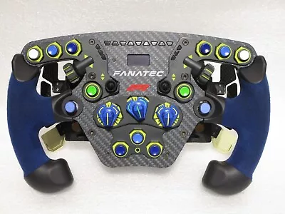 Fanatec Podium Blue F1 Steering Wheel Limited Edition- Look At The Photos - 🚚💨 • $530