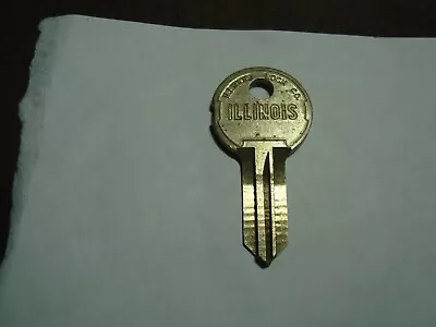 Locksmith OEM ILLINOIS LOCK #210M UNCUT KEY DOUBLE-BITTED See Description • $2.99