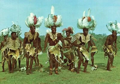 Vtg Postcard 4x6 Bwola Dancers Northern Uganda Unposted • £2.89