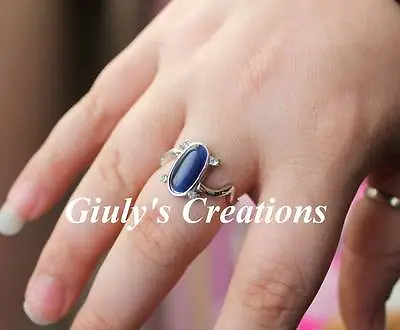 Elena Gilbert The Vampire Diaries Lapis Lazuli Ring TVD Solar Ring • £14.28