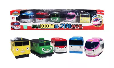 [Titipo] The Little Train Titipo Train Friends 5pcs Mini Trains Set ⭐Tracking⭐ • $29.83