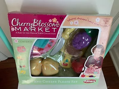 NEW Playskool Cherry Blossom Market Pretend Play Food Fruit & Cheese Please Set • $34.99