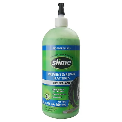 $54.99 • Buy Slime Tire Sealant 946ml Puncture Repair Prevent Repair Flat Tyres