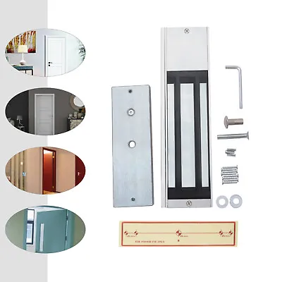 1100lbs Magnetic Door Lock Waterproof Access Control Aluminium Alloy Door Lock  • $49