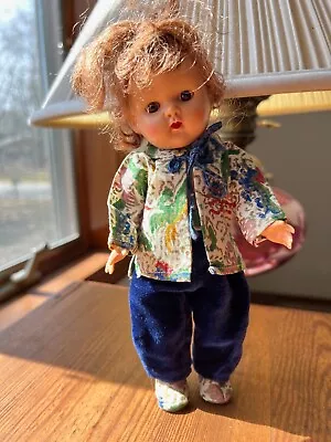 Vintage Ginny Or Muffy  Lounging Pajamas With Slippers. Doll Not Included.  • $24.99