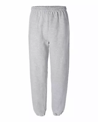 GILDAN Heavy Blend Men's Fleece Premium Sweatpants Medium 18200 Oxford/Gray New • $7.25