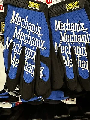 Mechanix THE ORIGINAL Multi-Purpose Gloves (Blue) Large • $13