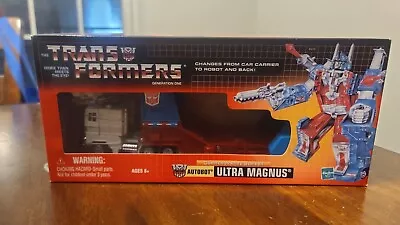 Hasbro Transformers G1 Commemorative Series I Ultra Magnus MISB TRU Toys R Us • $200