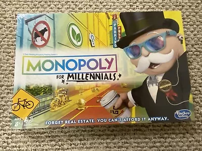 New Monopoly For Millennials Millenials Edition Board Game • $18.99