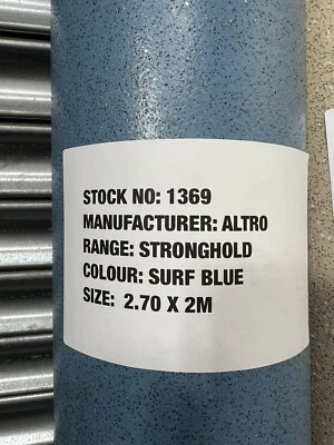 £80 • Buy ALTRO STRONGHOLD 3MM NON-SLIP SAFETY FLOORING ROLL END BARGAIN 2.70 X  2m  1369
