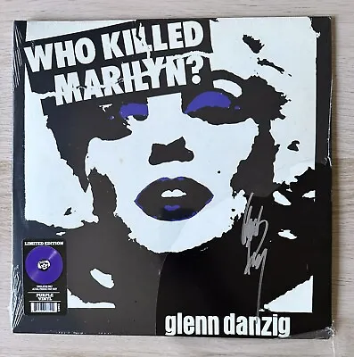 DANZIG Who Killed Marilyn SIGNED 12” PURPLE Vinyl LP 2023 SOLD OUT Misfits NEW • $114.99