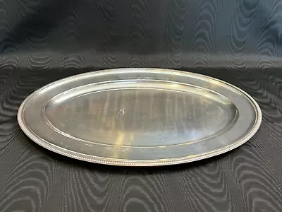 Mappin & Webb Mappin Plate London&Sheffield Silverplate Oval Platter 16  X 10  • $129.99