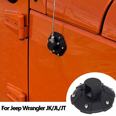 Antenna Base Cover Replacement Accessories Black For Jeep Wrangler JK JL JLU JT • $15.79