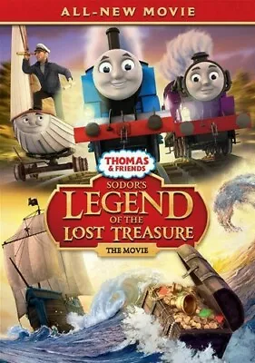 THOMAS THE TRAIN & FRIENDS - Sodor's Legend Of The Lost Treasure Movie DVD • $5.44