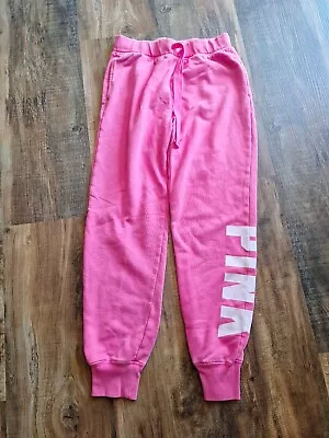 Pink Victoria Secret High Rise Jogger Size XS • $12