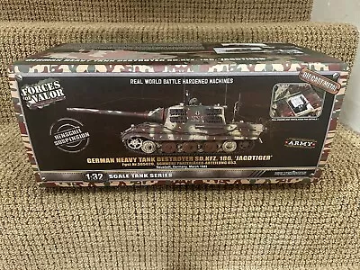 Unimax Forces Of Valor 1:32 German Jagdtiger Neustadt Germany March 1945 801024A • $125.50