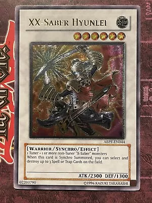 XX-Saber Hyunlei - ABPF-EN044 - Ultimate Rare - Unlimited Edition - VLP • $30