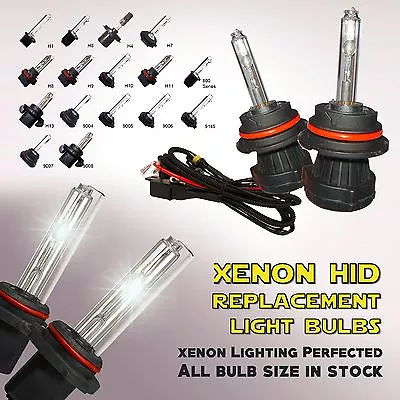 Two Xenon HID Kit 's Replacement Light Bulbs Bi-xenon Dual Beam H4 H11 9006 9007 • $12.99