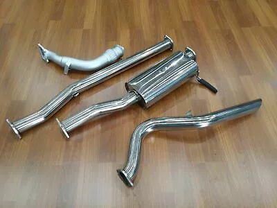 3  STAINLESS EXHAUST SYSTEM For NISSAN NAVARA D22 2.5L TD CSR • $800