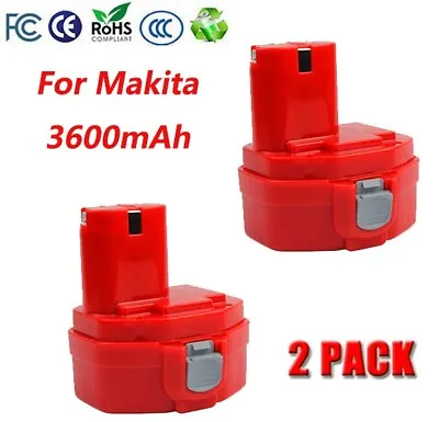 2Pack For Makita 14.4V 1420 Battery 1422 1433 1434 1435 1435F 192699-A 193158-3 • $28.99